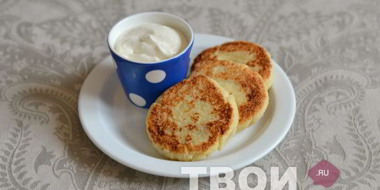 Сырники с манкой