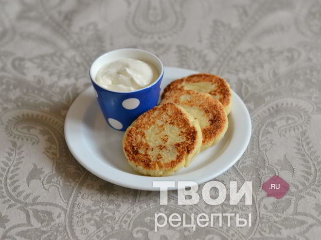 Рецепт сырников с манкой