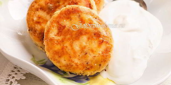 Сырники с овсяными хлопьями