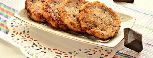 сырники с шоколадной крошкой. Шаг 2