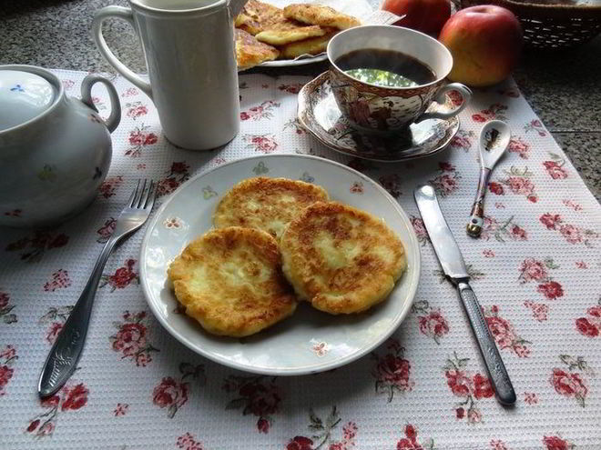 Рецепт сырников с сыром
