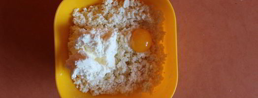 сырники с творожным сыром. Шаг 4