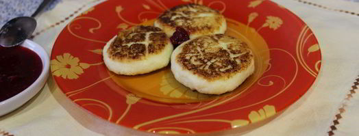 сырники с творожным сыром. Шаг 7