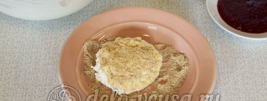 сырники с вареньем. Шаг 6