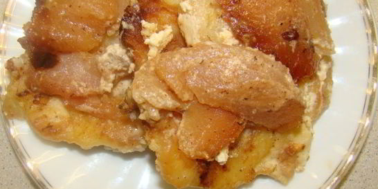 Сырники с яблоками