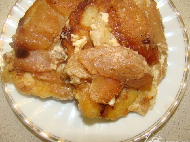 Рецепт сырников с яблоками