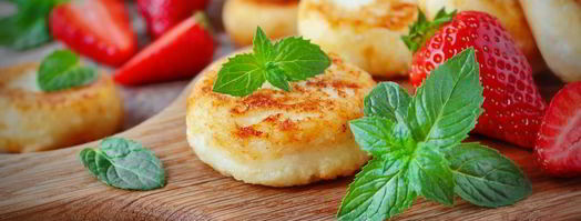 сырники с яблоком. Шаг 7