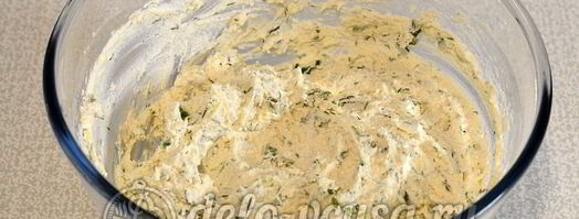 сырники с зеленью. Шаг 6