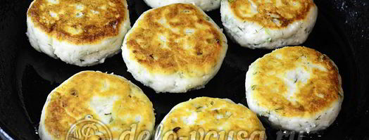 сырники с зеленью. Шаг 8