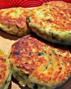 Сырники со шпинатом