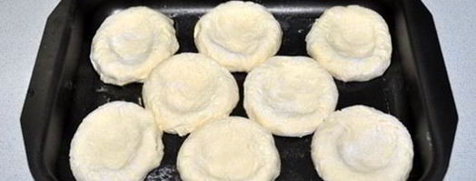 сырники со сметаной в духовке. Шаг 3