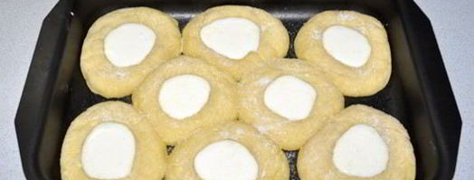 сырники со сметаной в духовке. Шаг 4