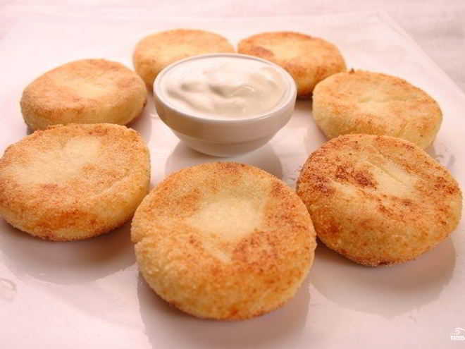 Рецепт сырников в духовке с манкой