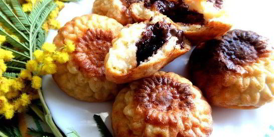 Сырники в духовке с шоколадом