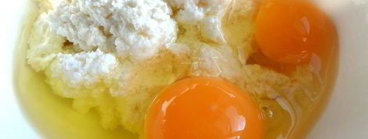 сырники в духовке с шоколадом. Шаг 2