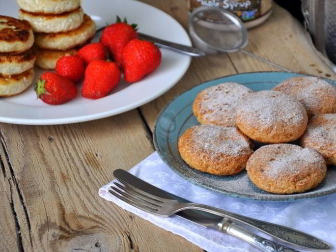 Рецепт сырников жареных и запеченные