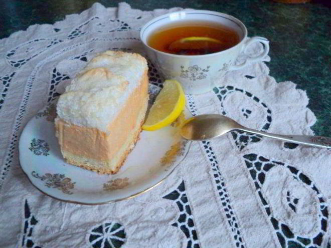 Рецепт творожника с пенкой