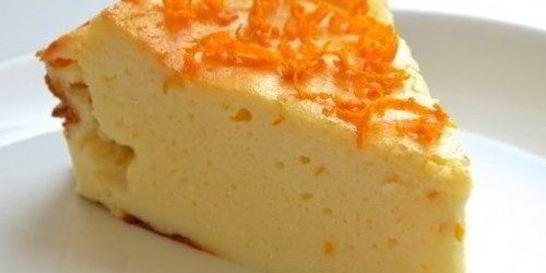 Творожник с цедрой апельсина