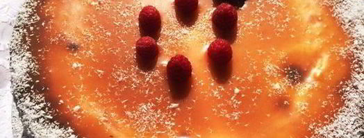 творожник с ягодной прослойкой и соленой карамелью. Шаг 6