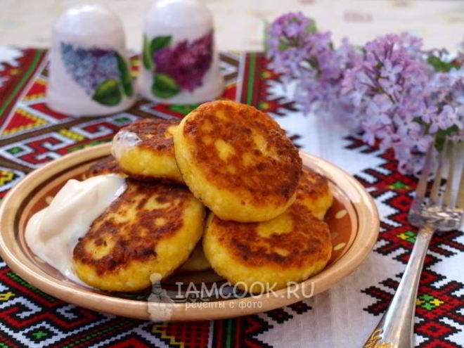 Рецепт творожники на сковороде