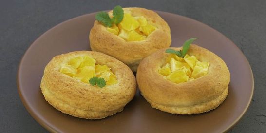 Творожники с апельсинами