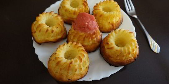 Творожники с яблоком без муки