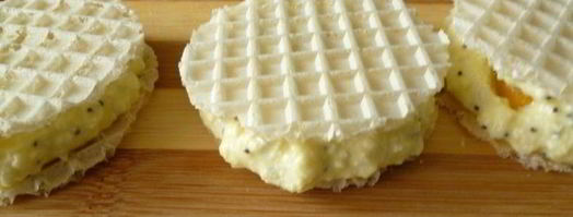 вафельные сырники с абрикосами. Шаг 6