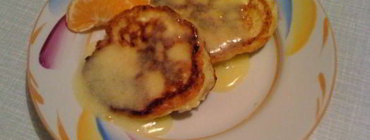 ванильно-апельсиновые сырники с апельсиновым кердом. Шаг 5