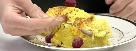 воздушный сырник без жарки. Шаг 6