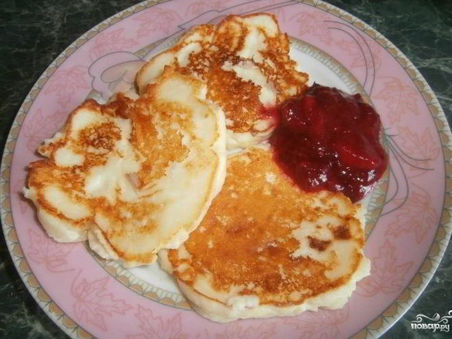 Рецепт воздушных сырников из творога