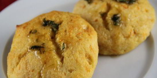 Запеченные морковные сырники на белках