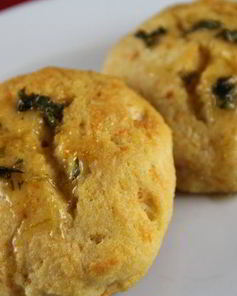 Запеченные морковные сырники на белках