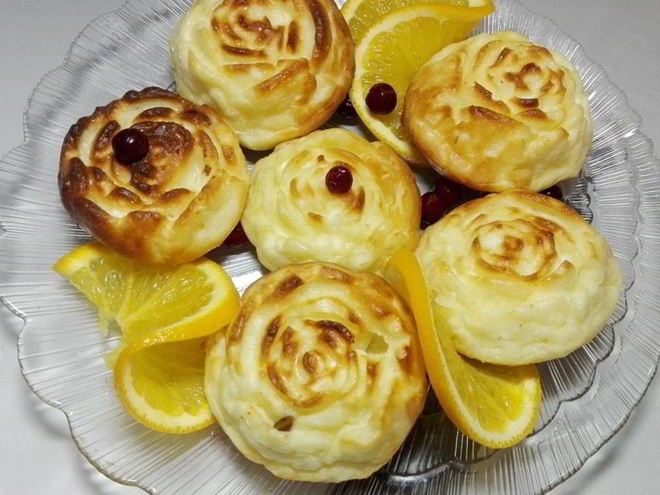 Рецепт запеченных сырников