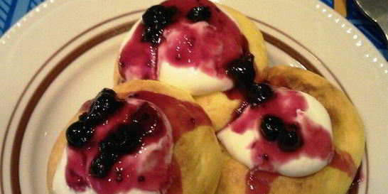 Запеченные воздушные сырники