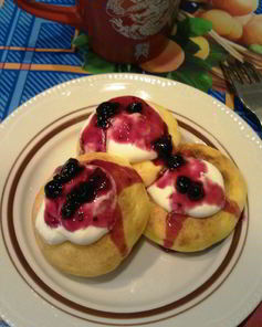 Запеченные воздушные сырники