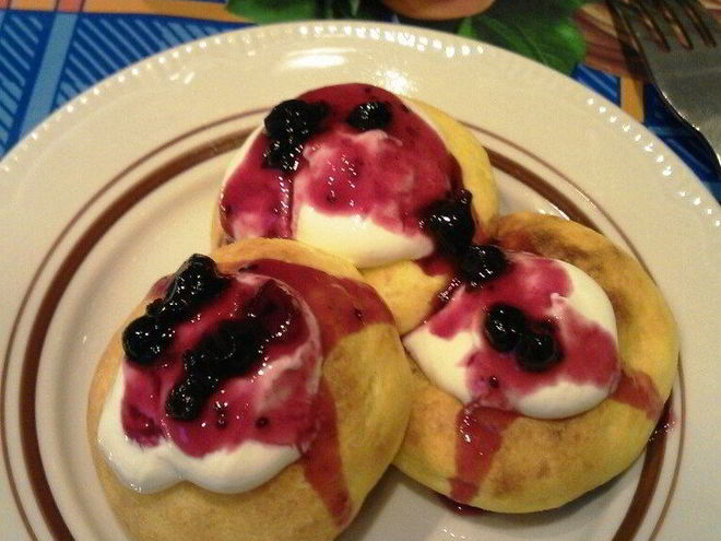 Рецепт запеченных воздушных сырников