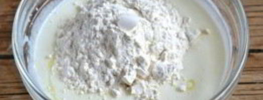 бездрожжевое тесто для пирожков на кефире. Шаг 4