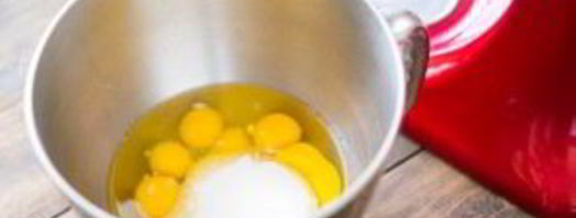 бисквитно-сливочное тесто. Шаг 2