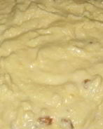 Бисквитное тесто с творогом