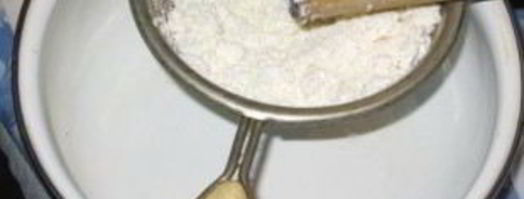 бисквитное тесто с творогом. Шаг 2