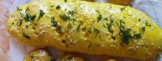 быстрое слоеное тесто на закваске. Шаг 22