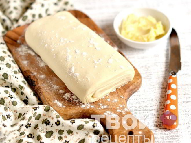 Рецепт быстрого слоеного теста