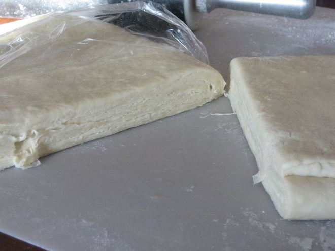 Рецепт домашнего слоеного теста блиц