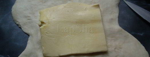 домашнее слоеное тесто. Шаг 7