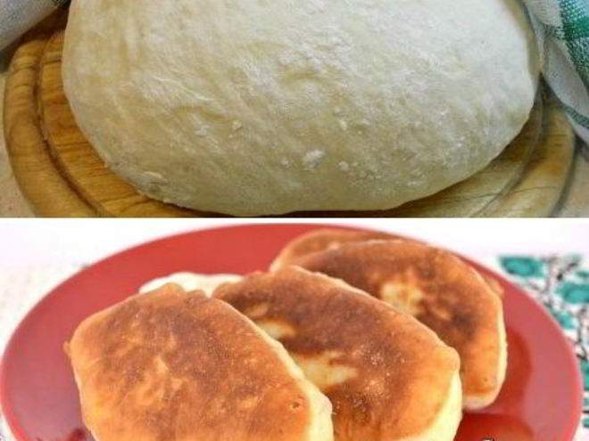 Рецепт дрожжевого теста без хлопот для пирожков