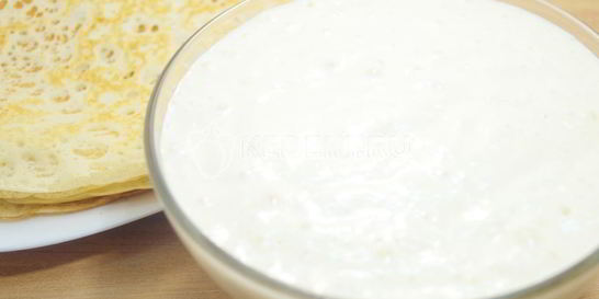 Дрожжевое тесто для блинов