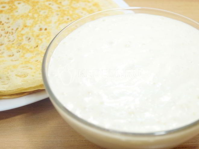 Рецепт дрожжевого теста для блинов