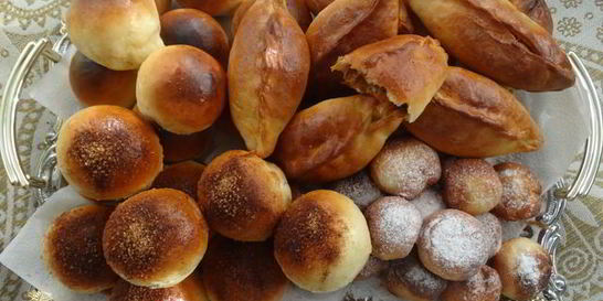 Дрожжевое тесто для пирогов, булок и пирожков