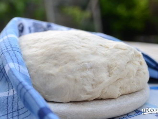 Рецепт дрожжевого теста для пирожков на кефире