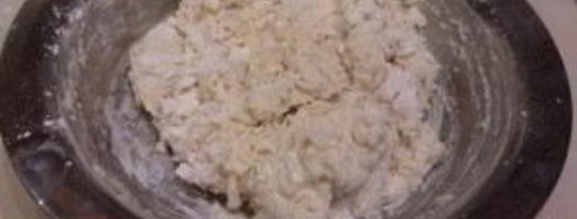 дрожжевое тесто на кефире для булочек. Шаг 4